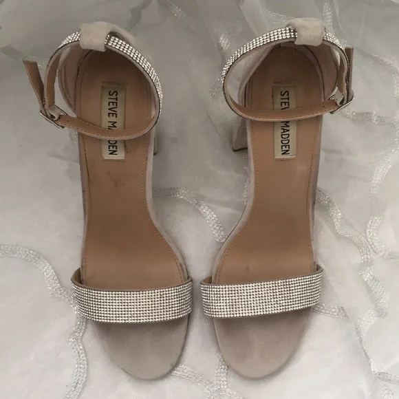 Steve Madden Kalina rhinestone heels - Picture 2 of 14